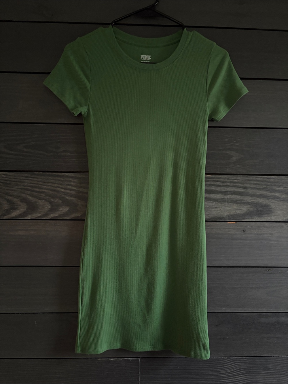 Pink by Victoria Secret ribbed casual dress